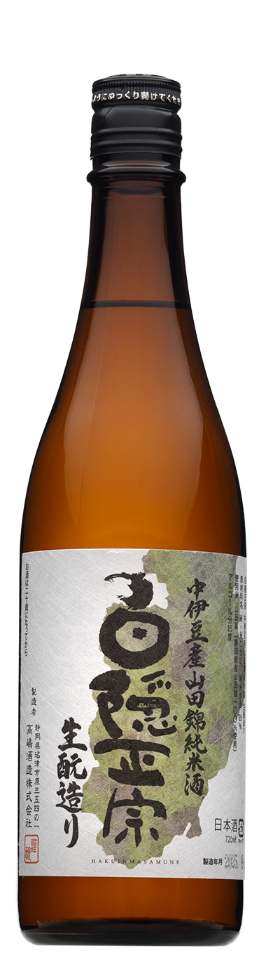 商品写真：白隠正宗 中伊豆産山田錦純米酒 生酛造り R6BY