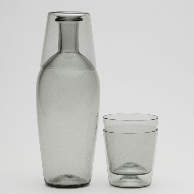 商品写真：和らぎ水セット 大（水瓶＋グラス）