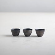 作品写真「黒銀彩杯」