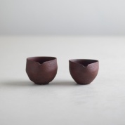 作品写真「赤い片口 小」