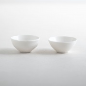 作品写真「白磁ぐいのみ 平杯」