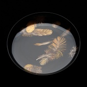 作品写真「羽根蒔絵杯 #4」