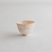 作品写真「白磁窯変盃 2026 a」