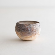 作品写真「白磁窯変碗 2026 φ10 ab」