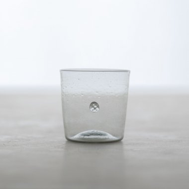 作品写真「水のみグラス 飾りつき」